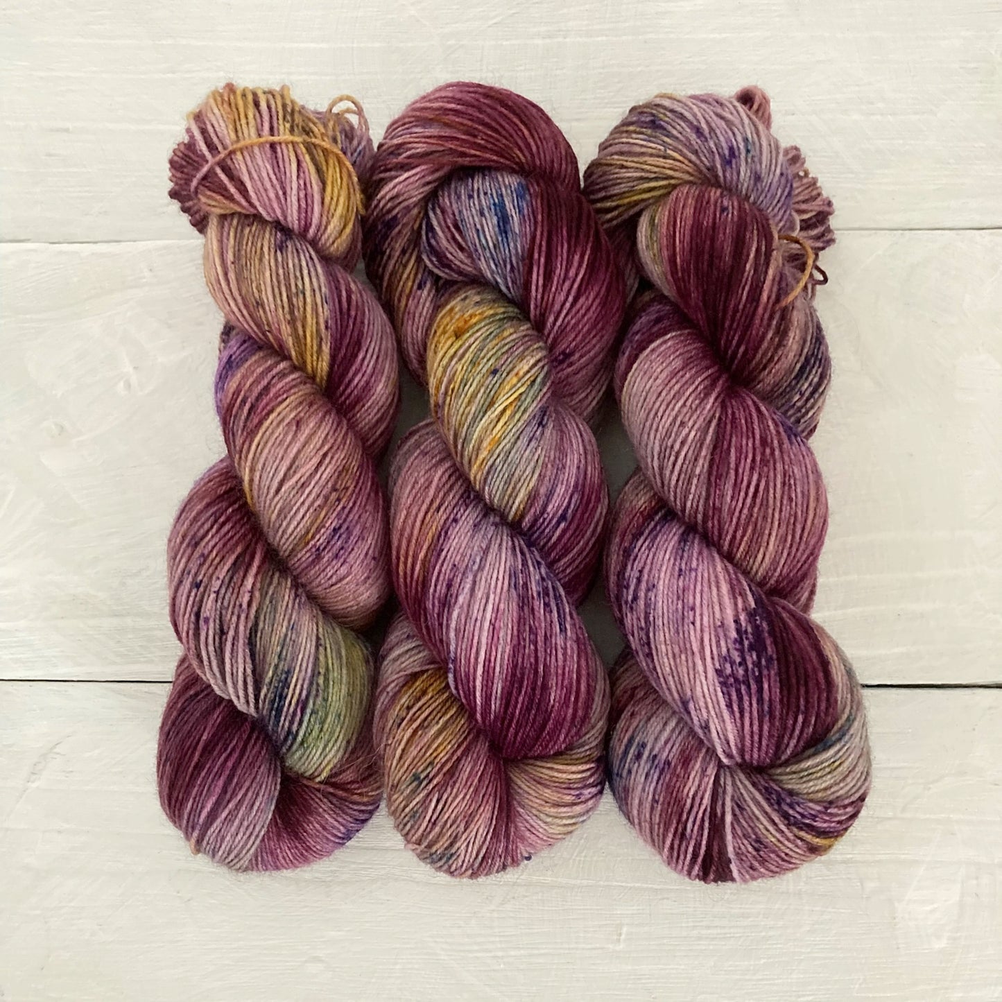Hand-dyed yarn No.188 sock yarn "Gesang der Parzen"