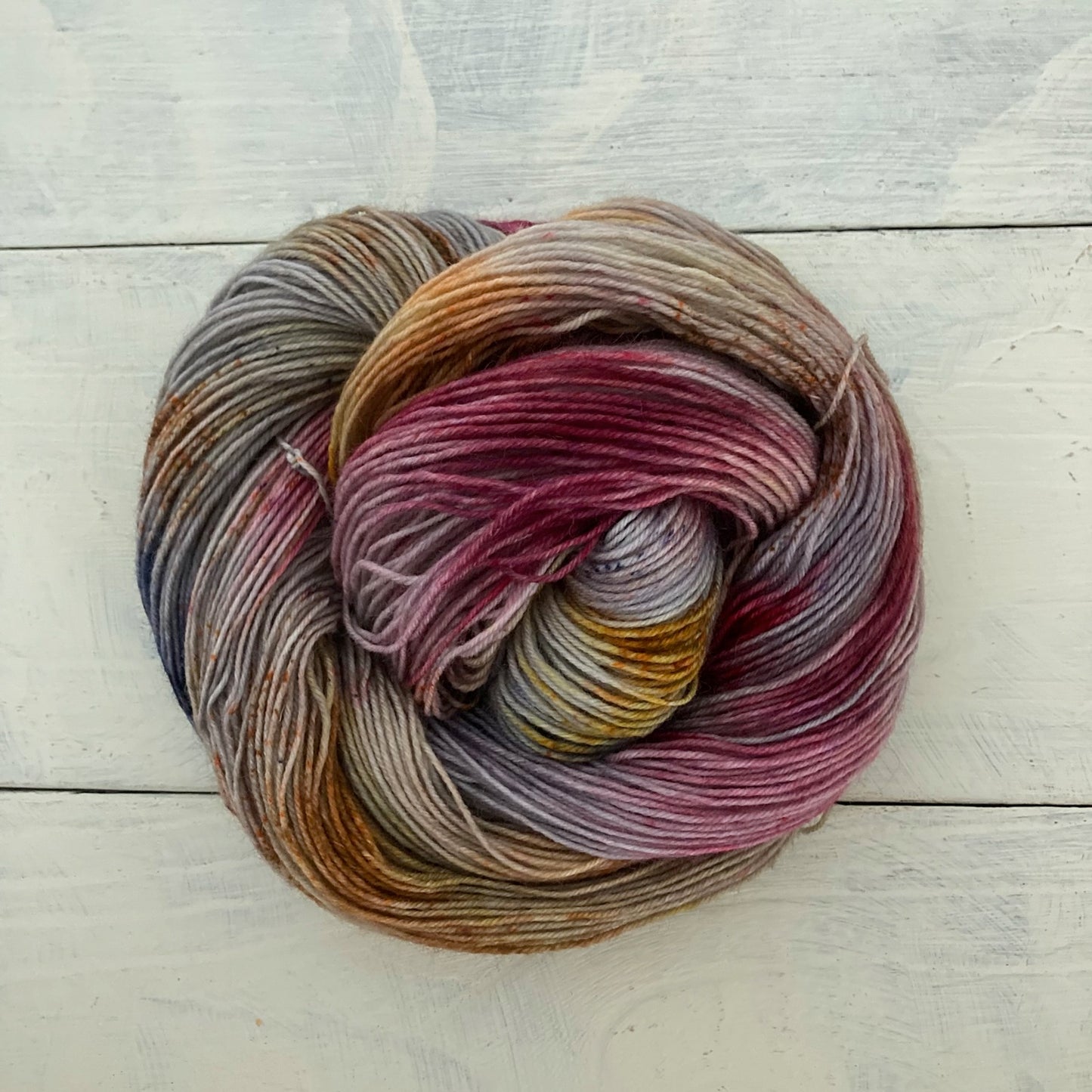 Hand-dyed yarn No.185 sock yarn "Tzigane"