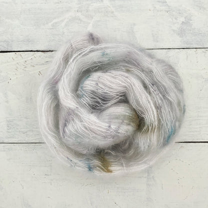 手染め糸 No.167 キッドモヘア＆シルク「Nuages」