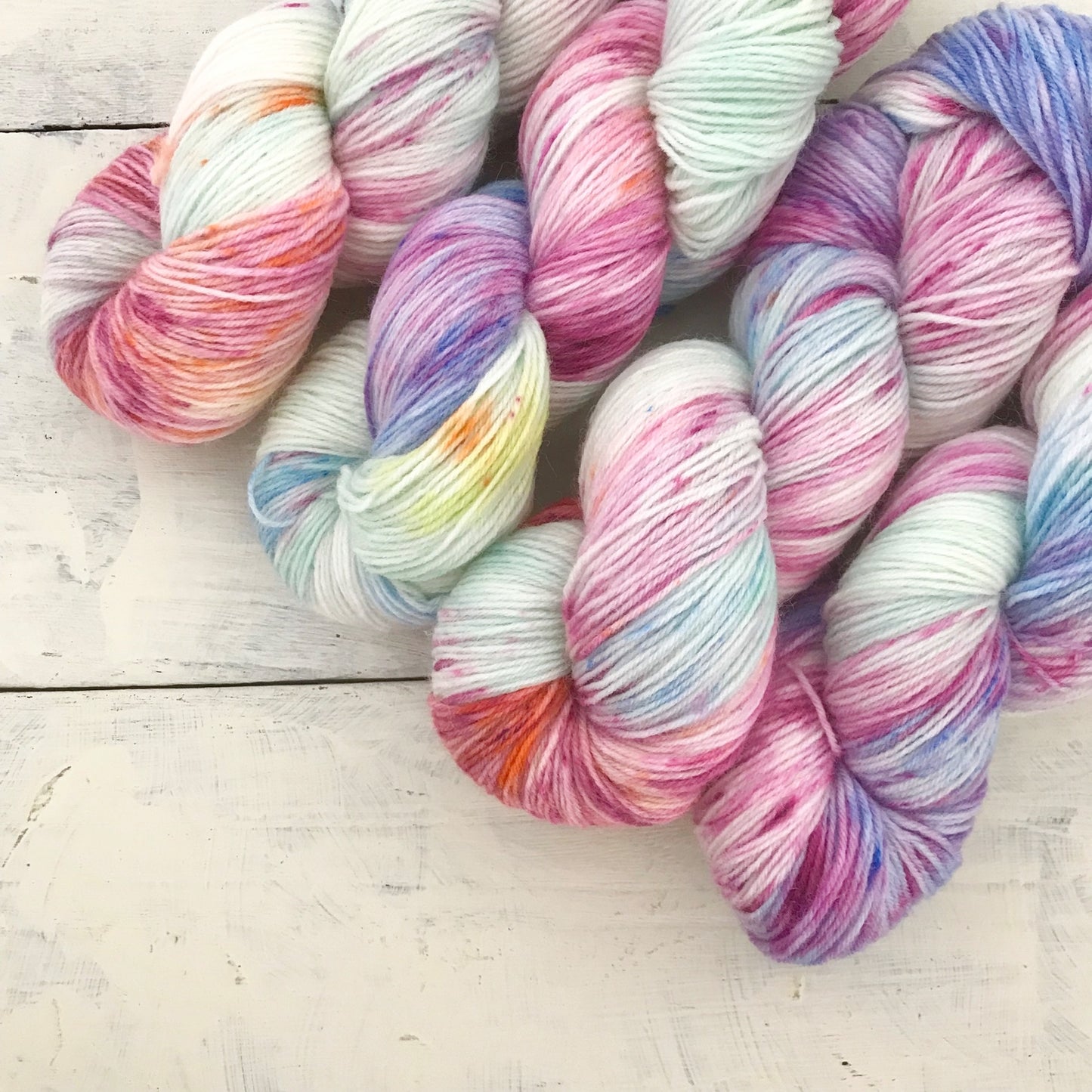Hand-dyed yarn No.29 Sock yarn "Widmung"
