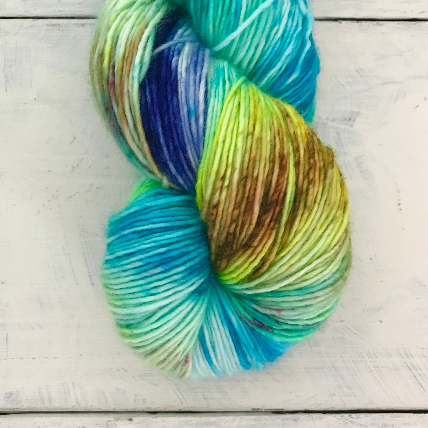Hand-dyed yarn No.65 100% merino 1-ply ``Pavane pour une infante défunte''