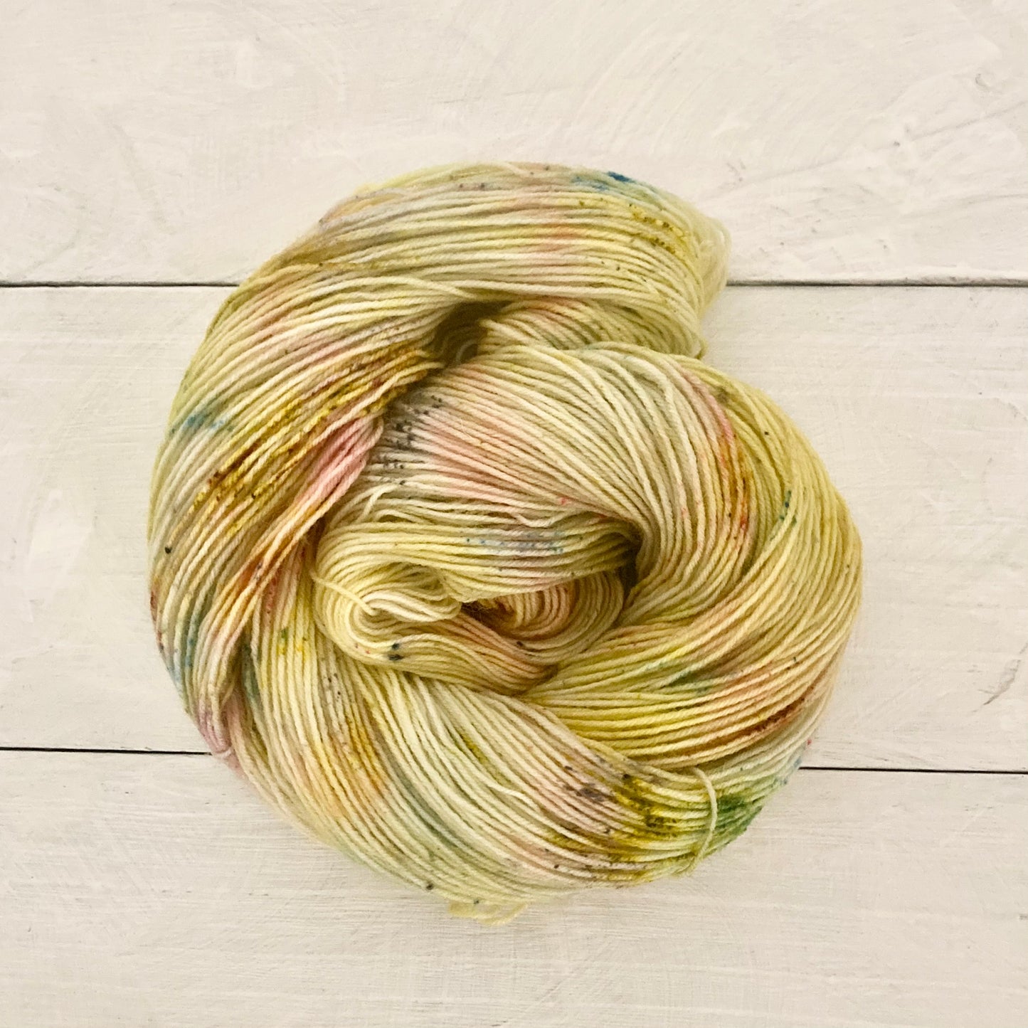 Hand-dyed yarn No.64 sock yarn "Freias Äpfel"