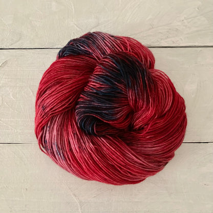 Hand-dyed yarn No.190 sock yarn "Don Giovanni"